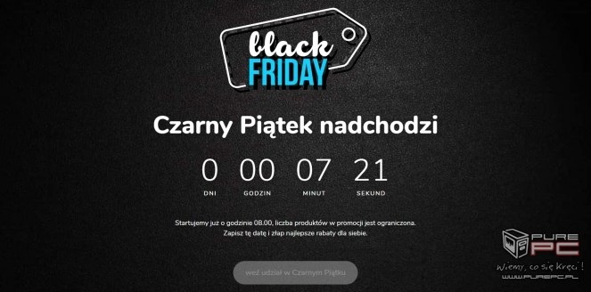 Live: Najlepsze oferty na Czarny Piątek i Cyber Poniedziałek 07:54:33