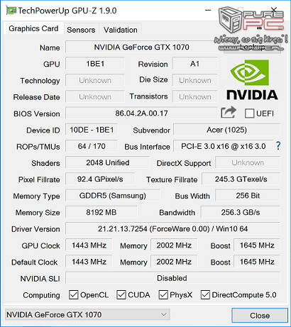 Acer Predator 17 - Test wydajnego laptopa z GeForce GTX 1070 [47]