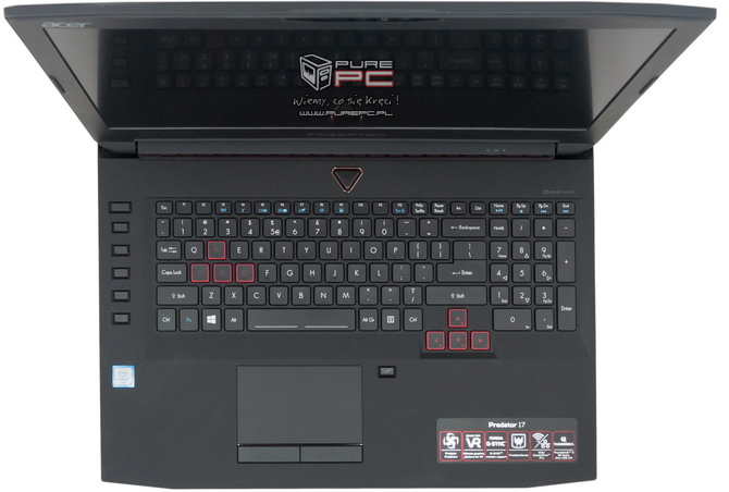Acer Predator 17 - Test wydajnego laptopa z GeForce GTX 1070 [nc4]