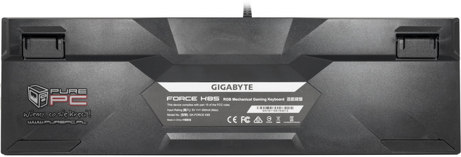 Test Gigabyte FORCE K85 - Tak tanio za mechanika z RGB [nc3]