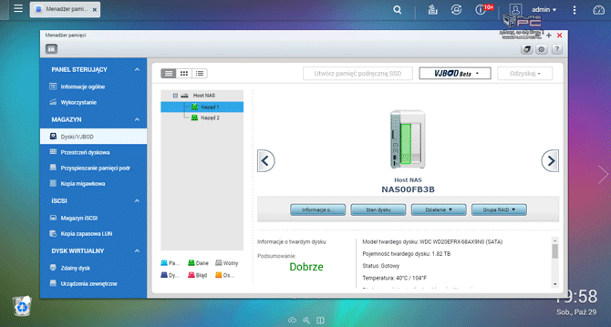 Test QNAP TS251A - Interesujący dwudyskowy serwer NAS  [nc11]