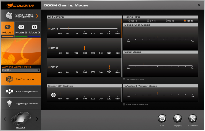 Test Cougar 500M i Attack X3 - Mysz i klawiatura dla graczy [4]