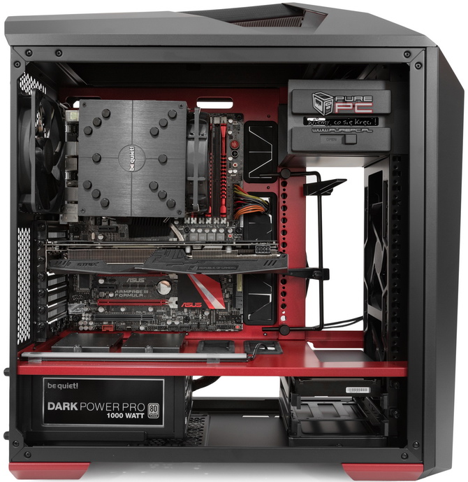 Test futurystycznej obudowy CoolerMaster MasterCase Maker 5t [nc25]