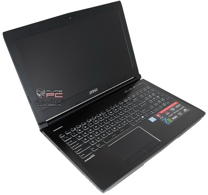 MSI GT62VR 7RE - Test notebooka z Core i7-7820HK i GTX 1070 [nc7]