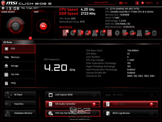 MSI Z270 Gaming M5 - Test płyty głównej dla graczy [nc2]