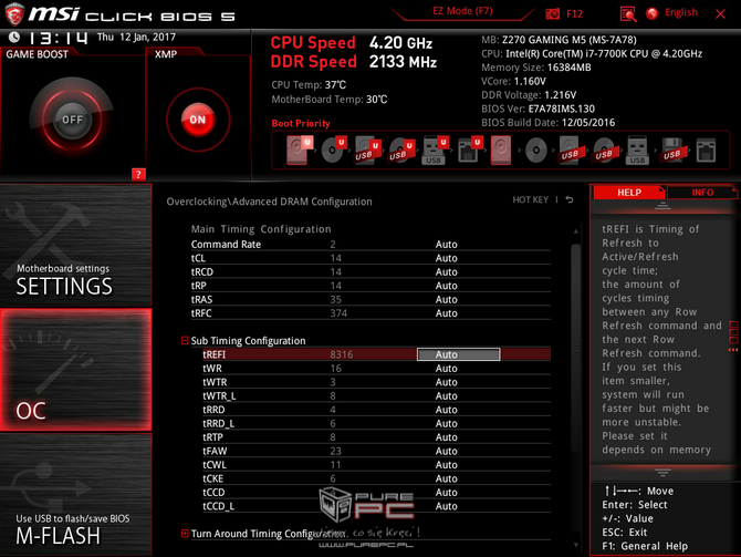 MSI Z270 Gaming M5 - Test płyty głównej dla graczy [nc30]