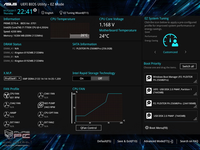 Test płyty głównej ASUS Z270-A Prime - Bielas lecz nie golas [nc8]