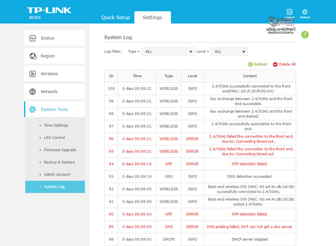 Test repeaterów ASUS RP-AC56, D-Link DAP-1665 i TP-Link RE35 [nc23]