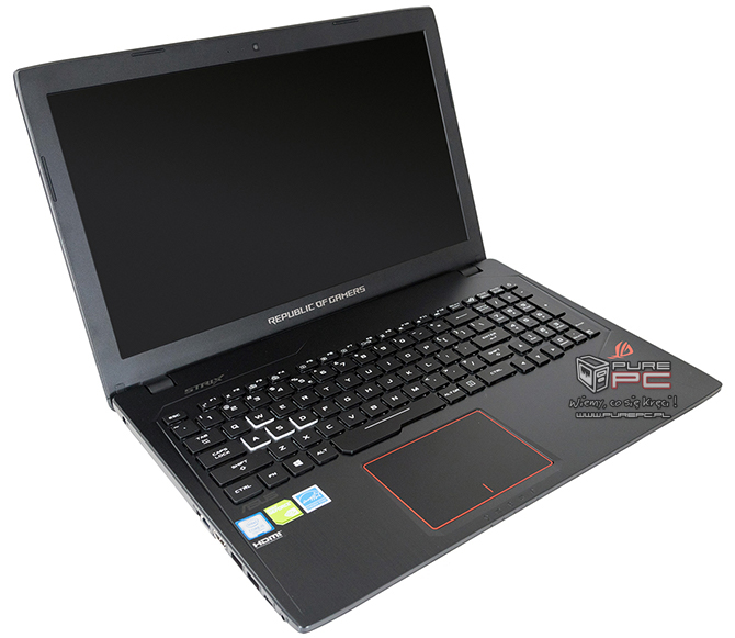 Test notebooka ASUS Strix GL553VD z GeForce GTX 1050 [nc1]