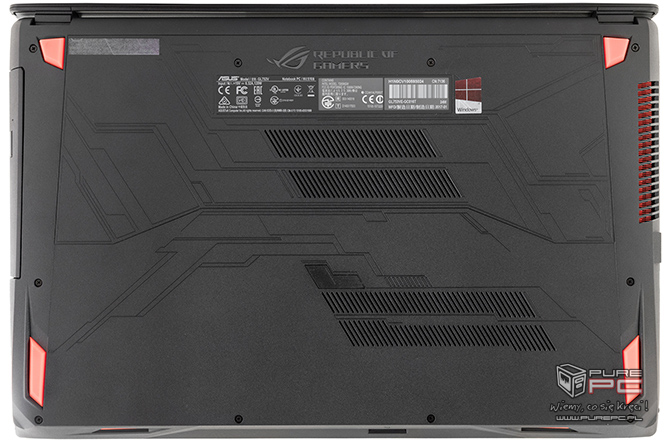 Test notebooka ASUS Strix GL753VE z GeForce GTX 1050 Ti [nc5]