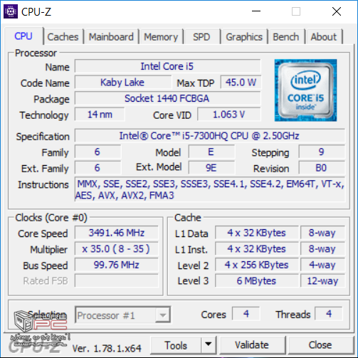 Test Acer Aspire VX5-591G z GeForce GTX 1050 i GTX 1050 Ti [1]