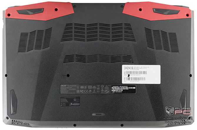 Test Acer Aspire VX5-591G z GeForce GTX 1050 i GTX 1050 Ti [nc6]