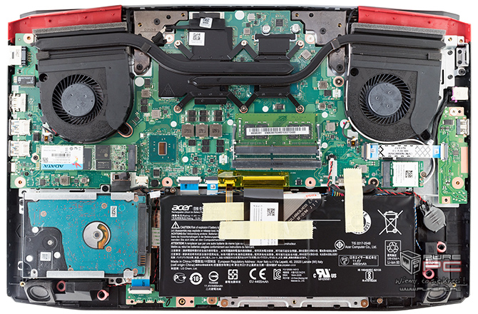 Test Acer Aspire VX5-591G z GeForce GTX 1050 i GTX 1050 Ti [nc7]