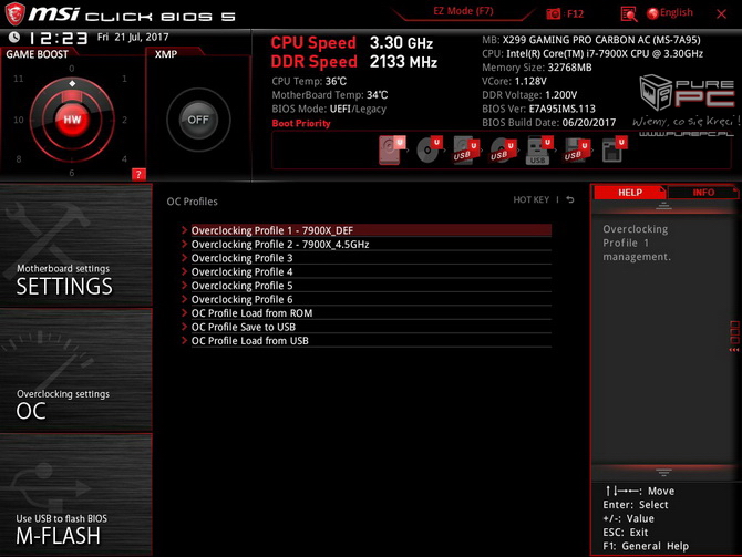 MSI X299 Pro Gaming Carbon AC - Test płyty głównej LGA 2066 [nc22]