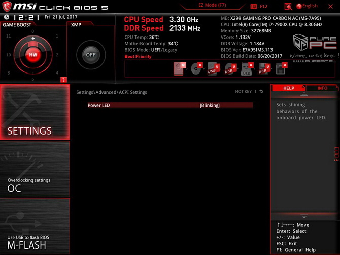 MSI X299 Pro Gaming Carbon AC - Test płyty głównej LGA 2066 [nc7]