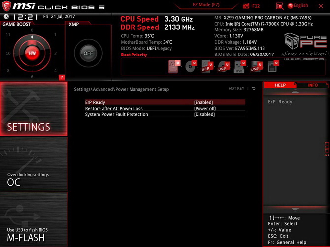 MSI X299 Pro Gaming Carbon AC - Test płyty głównej LGA 2066 [nc10]