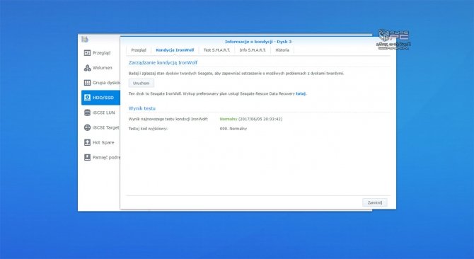 Test dysków Seagate IronWolf NAS w serwerze Synology DS916+ [2]