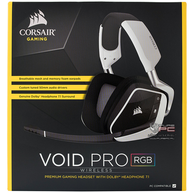 Test słuchawek Corsair VOID Pro Wireless - Komfortowe granie [nc1]