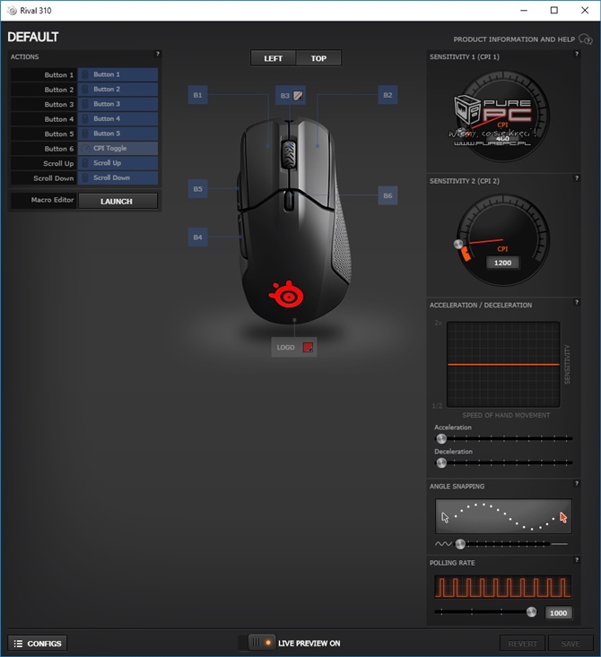 SteelSeries Rival 310 i Sensei 310 test odmłodzonych legend [nc31]