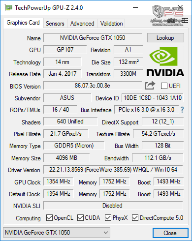 Test ASUS VivoBook Pro N850VD - laptop z GeForce GTX 1050 [10]