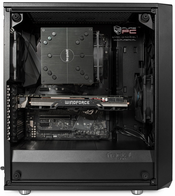 Test designerskiej obudowy Fractal Design Meshify C [nc1]