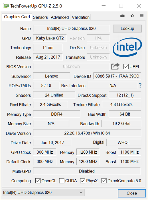 Test Lenovo IdeaPad 320s-14IKB z procesorem Core i5-8250U [4]