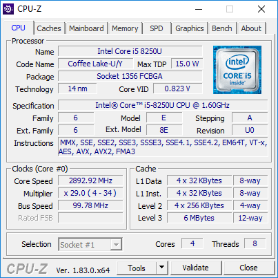 Test Dell Vostro 5370 - laptop z procesorem Core i5-8250U [23]
