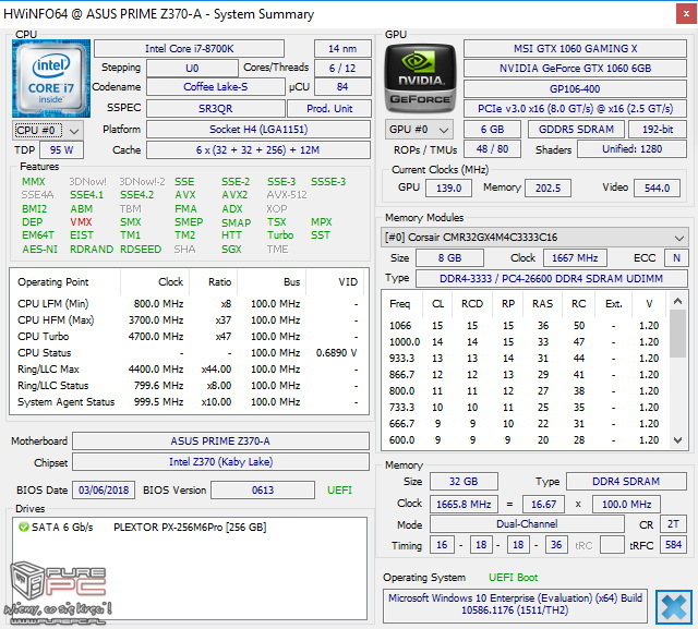 Test ASUS Prime Z370-A - Tańsza wersja Strix Z370-F Gaming [30]