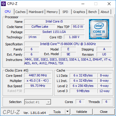 Test SMART7 KARME GX17E G2 - duet Core i5-8600K i GTX 1070 [2]