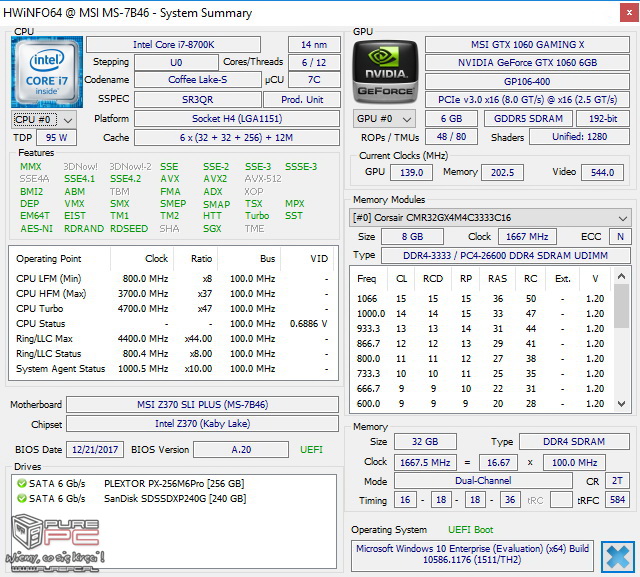 Test MSI Z370 SLI Plus Niedroga płyta główna pod Coffee Lake [nc17]