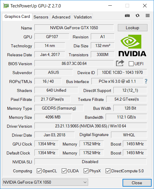 Test ASUS Zenbook Pro UX550VD - ultrabook z GeForce GTX 1050 [5]
