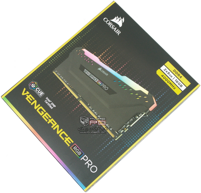 Test pamięci DDR4 Corsair Vengeance PRO RGB 4000 MHz CL19 [nc1]