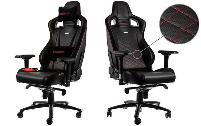 Test fotela noblechairs EPIC - Na czym siedzi szlachta? [nc2]