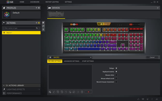 Test klawiatury Corsair Strafe RGB MK2 Viva Cherry MX Silent [2]