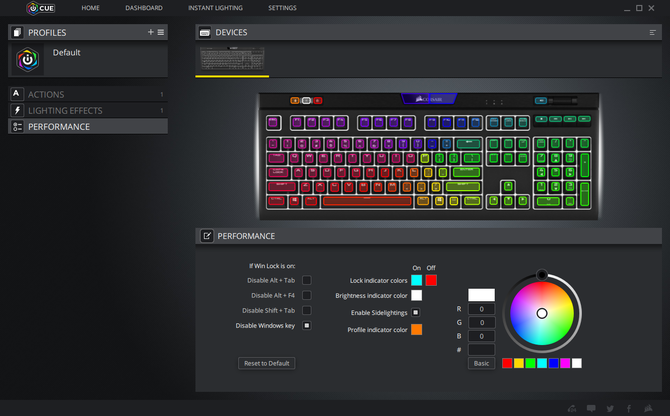 Test klawiatury Corsair Strafe RGB MK2 Viva Cherry MX Silent [4]