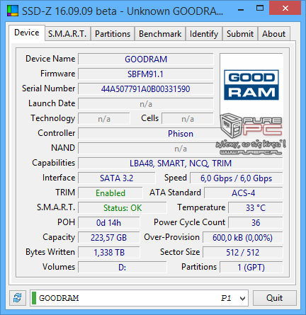 Test SSD GoodRAM IRDM Gen2 - Różne wersje i różna wydajność! [17]