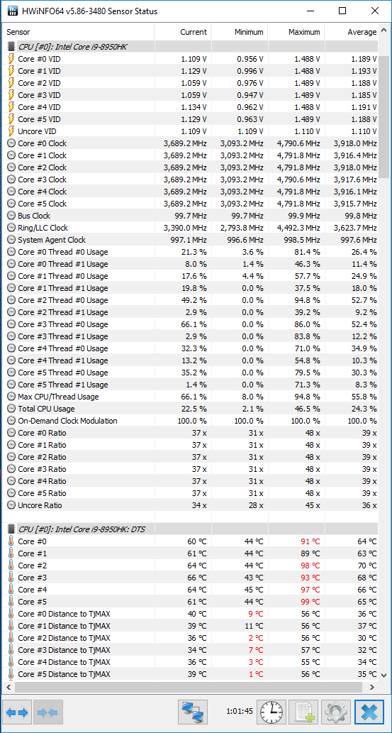 Test ASUS ROG G703GI - Kolos z Core i9-8950HK i GTX 1080 [55]