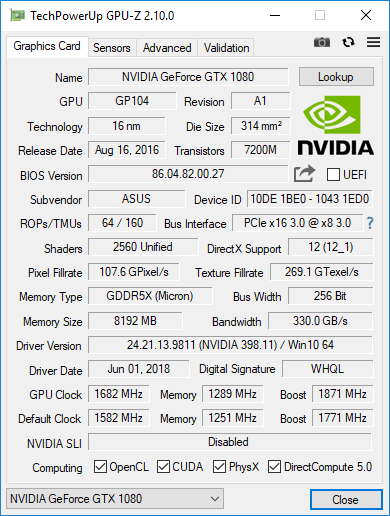 Test ASUS ROG G703GI - Kolos z Core i9-8950HK i GTX 1080 [7]