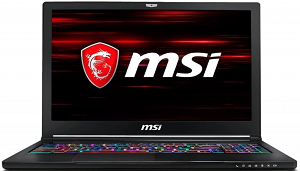 Jaki laptop do gier - MSI GS63 Stealth 8RE