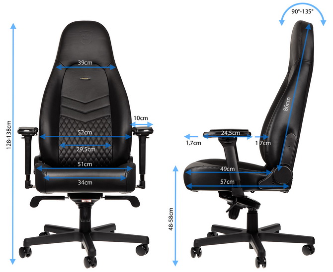 Test fotela noblechairs ICON - Skóra dla prawdziwego króla? [nc1]