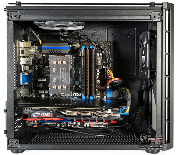 Test obudowy Corsair Crystal 280X RGB - Mała, ale z potencjałem [nc12]