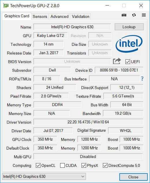 Test Dell Inspiron 5577 - laptop z kartą GeForce GTX 1050 [5]