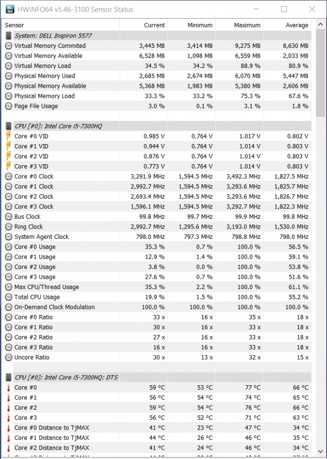 Test Dell Inspiron 5577 - laptop z kartą GeForce GTX 1050 [76]