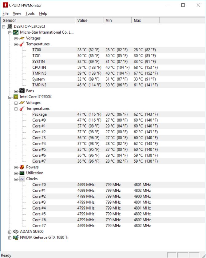 Test procesora Intel Core i7-9700K - Osiem rdzeni z lutowaną czapką [nc6]