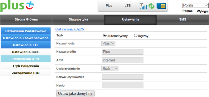 Zestaw Internetu Domowego 300  z sieci Plus - Bezprzewodowy LTE [9]