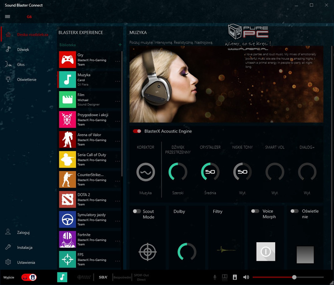 Creative Sound BlasterX G6 - Test zewnętrznej karty dźwiękowej USB [19]