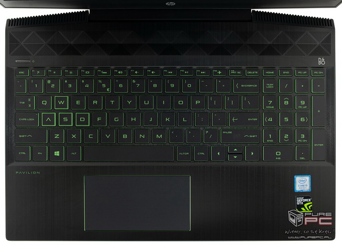 Test HP Pavilion Gaming 15 (2018) - Laptop z zielonym charakterem [nc2]