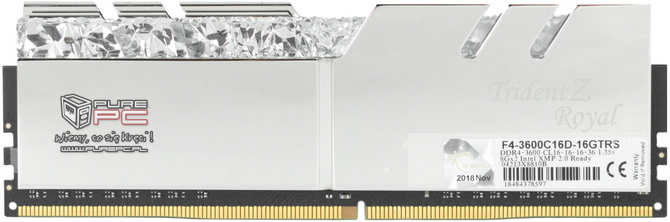 Test pamięci DDR4 G.Skill Trident Z Royal DDR4 3600 CL16  [nc11]