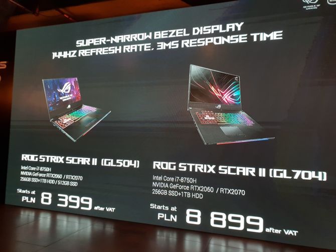 CES 2019: Przegląd notebooków z kartami NVIDIA GeForce RTX 20x0 [96]