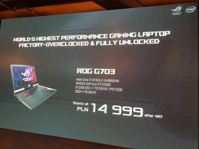 CES 2019: Przegląd notebooków z kartami NVIDIA GeForce RTX 20x0 [98]